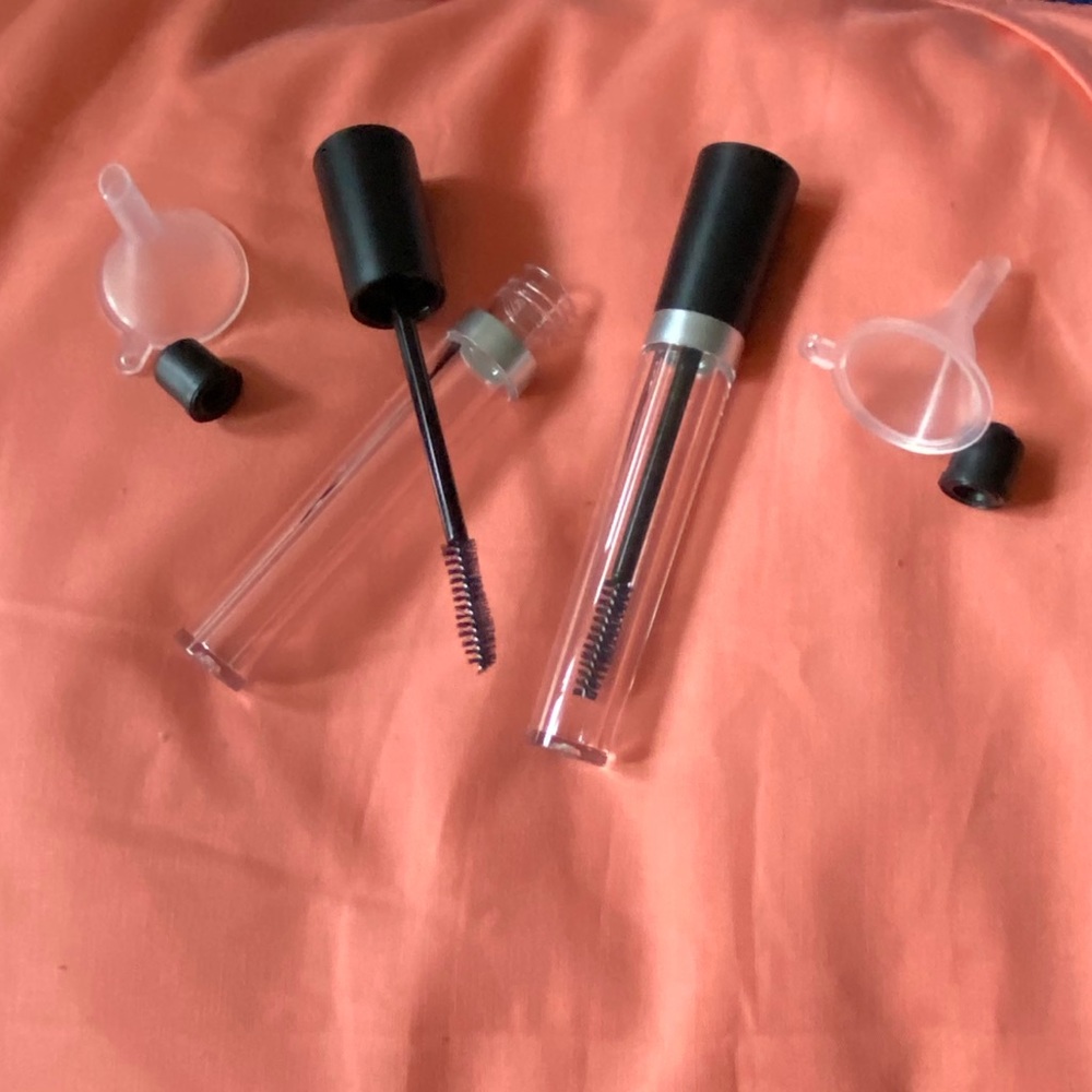 Empty Mascara Tube with Eyelash Wand/ Accessories